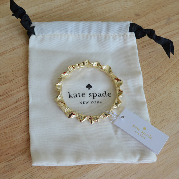 KATE SPADE Ruffle Bangle Bracelet - Picture 5 of 8